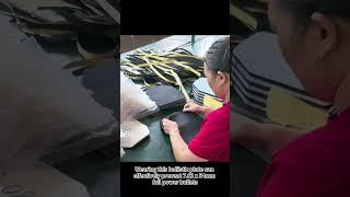 The assembly process of bulletproof ceramic plates #army #bulletproof #tactics #protection #plate