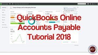 Quickbooks Online Accounts Payable Tutorial 2018 - Understanding AP in Quickbooks Online