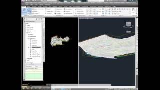 Creating a 3D Ground Model from AutoCAD Data