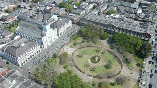 New Orleans - French Quarter - 4K Drone Footage