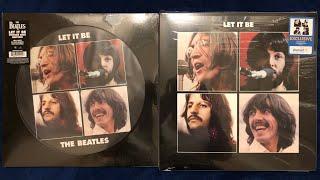 The Beatles Let It Be Special Edition Picture Disc & Walmart Exclusive Vinyl+Photo Bundle