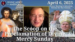Fr Kaz Chwalek MIC shares his personal story of John Paul II surprise proclamation Feast of Mercy