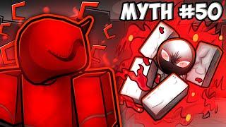 I Busted 50 MYTHS inside ROBLOX The Strongest Battlegrounds...