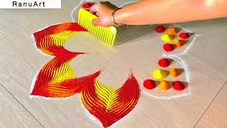 2 rangoli latesteasy and creative rangoli design rangolindesignsranu art diwaliRanu Art