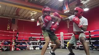 Impressive Skills Displayed By Two Top Amateur Boxers In Spar Wars