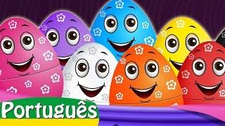 Ovos Surpresa Com Brinquedos Vida Selvagem (Learn Wild Animals) | ChuChu TV Português