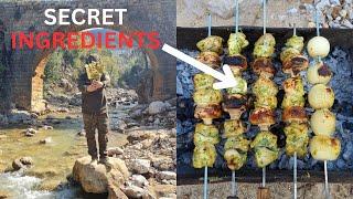 Chicken Recipe by the River With an Extra Magic Touch | Wilderness Cooking