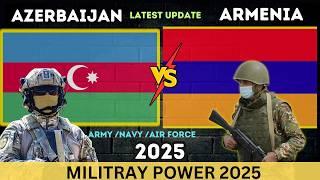 Armenia vs Azerbaijan Military Power 2025 | Azerbaijan vs Armenia military Comparison 2025