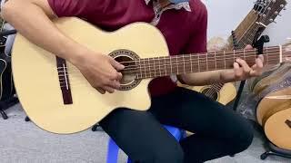 Guitar Bình Nguyên C300 - Solo Đêm Lao Xao  - Nhạc Cụ Minh Đức