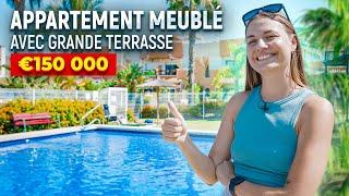 Appartement meublé avec grande terrasse. Appartements en Espagne | Immobilier Alegria