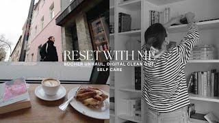 Reset Days | Organisieren, Bücher Unhaul, digitale Ordnung & Self Care