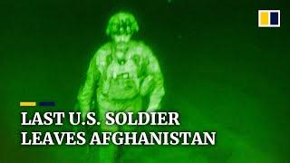 Departure of last American soldier from Kabul marks end of 20-year US mission in Afghanistan