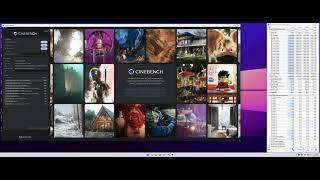 Cinebench R20, R23 & R2024 Benchmarks on Intel i9 14900K ( Base Clocks )