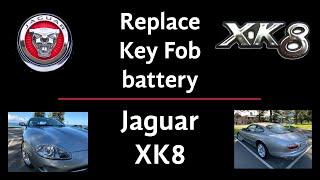 Replace battery - key remote- Jaguar XK8 #shorts - Common car problems