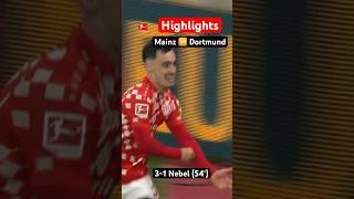 HIGHLIGHTS ️ | First Home Win For Mainz! • 1. FSV Mainz 05  Borussia Dortmund • MD10