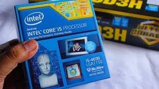 Intel i5 4690 Haswell Refresh Unboxing