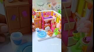 cute #diy clay rainbow bedroom #craft #youtubeshorts #shorts️