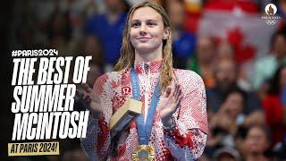 The best of Summer Mcintosh at the Olympics | Athlete Highlights