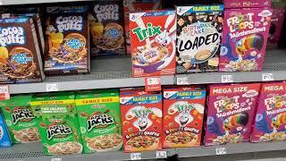 AMAZING! ASMR! TAKE A TOUR! CEREAL AISLE! & MORE..NEW AT WALMART! #walmart #asmr #amazing #sale