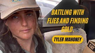 Gold Prospecting with Swarms | Battling Flies and Finding Gold | Aussie Gold Hunter | Tyler Mahoney