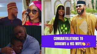  wow Congratulations to the Odogwu & his wife: Chris Okagbue and Chinenye Nnebe #celebritynews