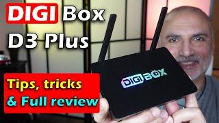 DIGIBox D3 Plus Android TV Box Tips & full review