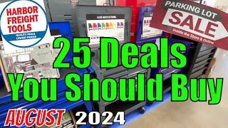 Harbor Freight Top 25 Things to Buy During the Parking Lot Sale in August