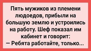 Как Мужики из Племени Людоедов на Большую Землю Прибыли! Сборник Свежих Смешных Жизненных Анекдотов!