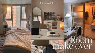 room make over! Korea room tour + settling in (22.66 sq.m = 243 sq.ft)