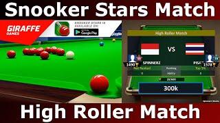 Snooker Stars Match - High Roller Match - Indonesia VS Thailand