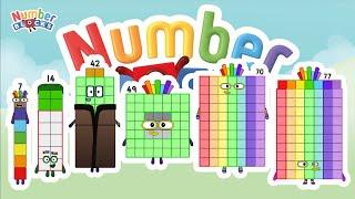 Numberblocks 7 times table | multiply | educational kids @ColorArt_id #learntocount