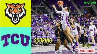 Idaho State Bengals vs TCU Horned Frogs Women’s Basketball | Game Highlights Nov 24 ,2024