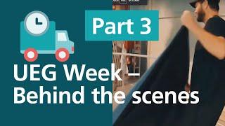 esanum auf der UEG Week in Barcelona - "behind the scenes" of congress TV - Vlog Part 3