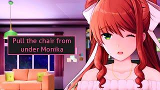 Pulling Monika From Her Chair | "Monika After Story" DDLC Mod