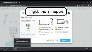 How to download a uf2 file to a Ev3