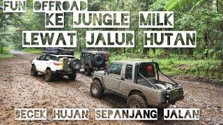 KE JUNGLE MILK LEWAT HUTAN EMANG BISA ?! OFFROAD CIKOLE SUKAWANA LEMBANG