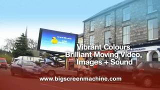 Big Screen Machine: Outdoor Digital Advertising