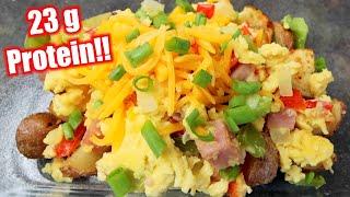 HIGH PROTEIN Breakfast Bowls🫑EASY WW Friendly Breakfast Meal  Prep | Weight Watchers Recipe