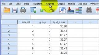 t test spss
