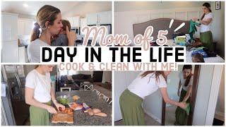 DITL: SAHM with 5 KIDS! ️ REAL DAY IN THE LIFE OF A  HOMEMAKER