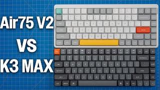 NuPhy Air75 V2 vs Keychron K3 Max - Best in 2024?