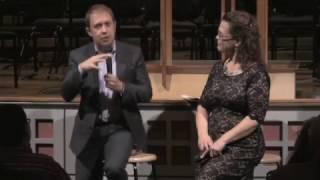 Ludovic Morlot and Christa Wessel in an Oregon Symphony Orchestra Concert Conversation