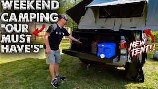 My FULL Camping Setup + The NEW CVT Rooftop Tent!! Detailed Walkthrough! ️