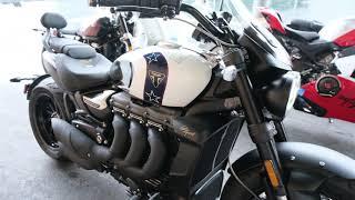 2025 Triumph Rocket 3 GT Evel Knievel Limited Edition walkaround