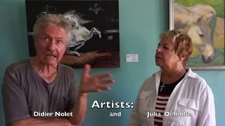 E: 30  ADVISE FROM ARTISTS : Julia Oehmke and Didier Nolet- ON BECOMING AN ARTIST (arts2envision)