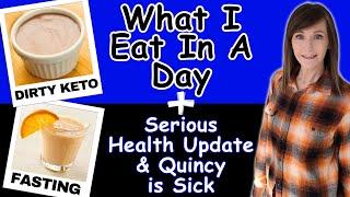 What I Eat In A Day on Keto & Fasting | Health Update