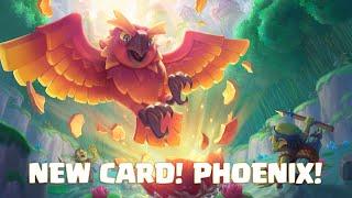 Egg-cellent Support  New Clash Royale Card: Phoenix!