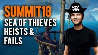 Sea of Thieves | Summit1G sneaking onto enemy ships and funny fails compilation