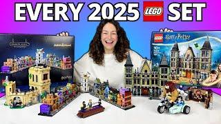 I Built Every 2025 Harry Potter LEGO Set!