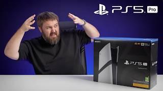 Распаковка и обзор SONY PS5 PRO. Тестим в играх в поисках терафлопсов!